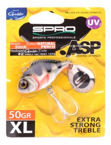 SPRO ASP Spinner XL 50g Natural Perch